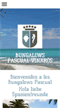 Mobile Screenshot of bungalows-pascual.com